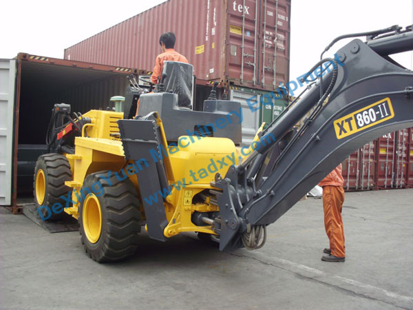 c鿴ԔϢ}Backhoe loader packing xΔ1357